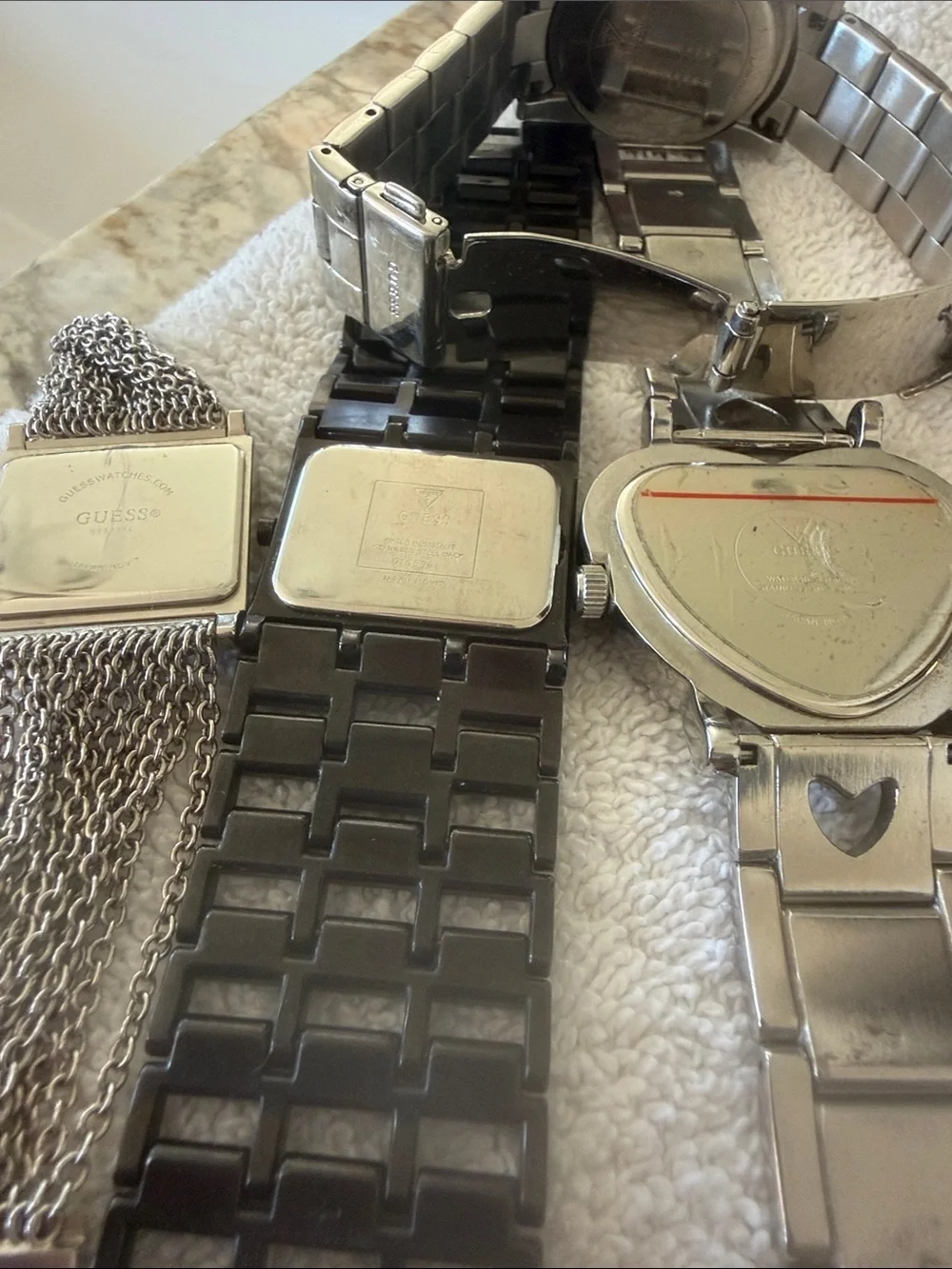 Women's GUESS watches - 4 total